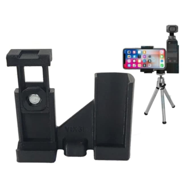 Suporte P Dji Osmo Pocket E Celular Com Rosca 1/4 1 Garantia -