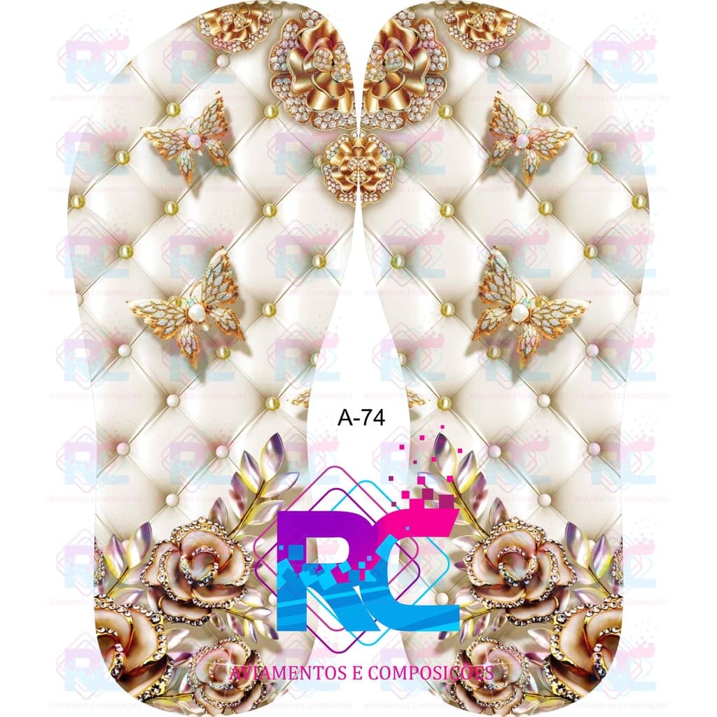 Lonita Borboleta cores para Customização