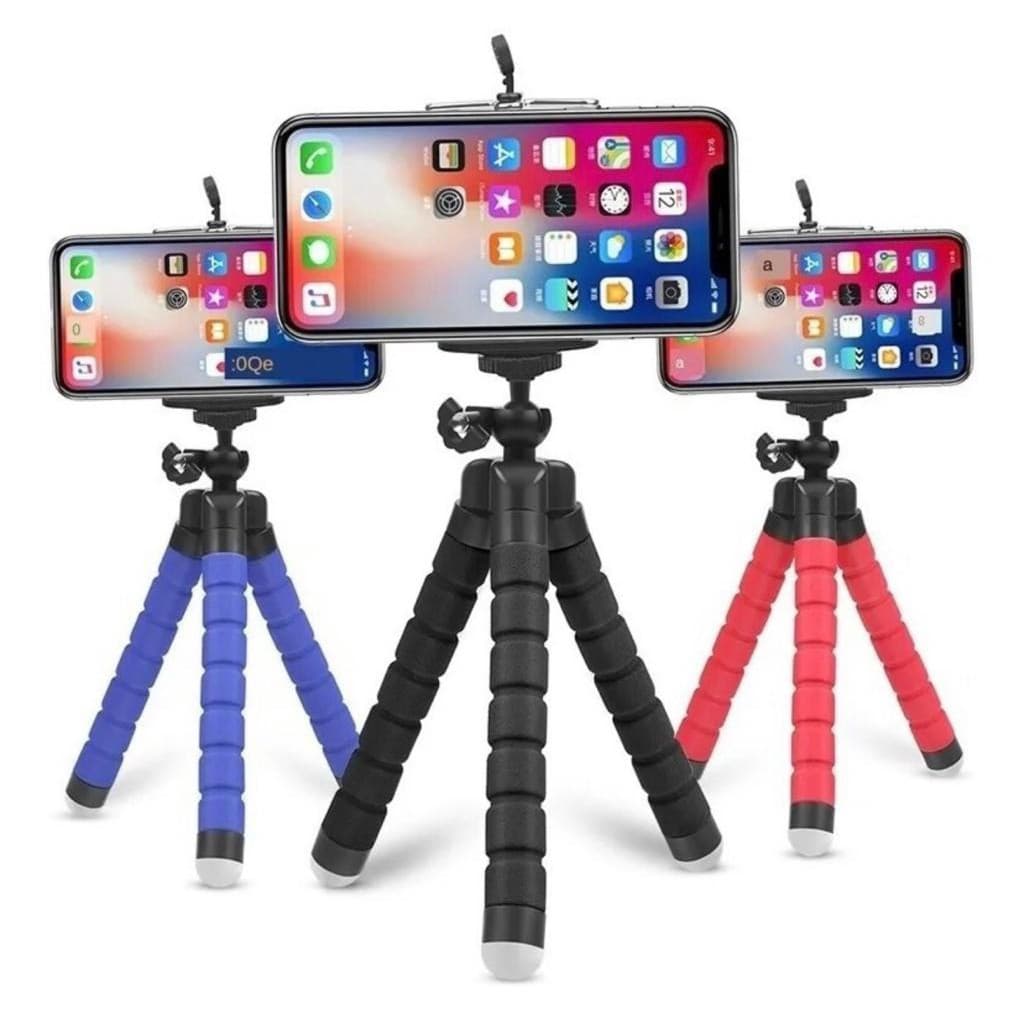 Mini Suporte De Mesa Para Webcam Fotos Vídeos Gravar (entrada Para Adaptar)