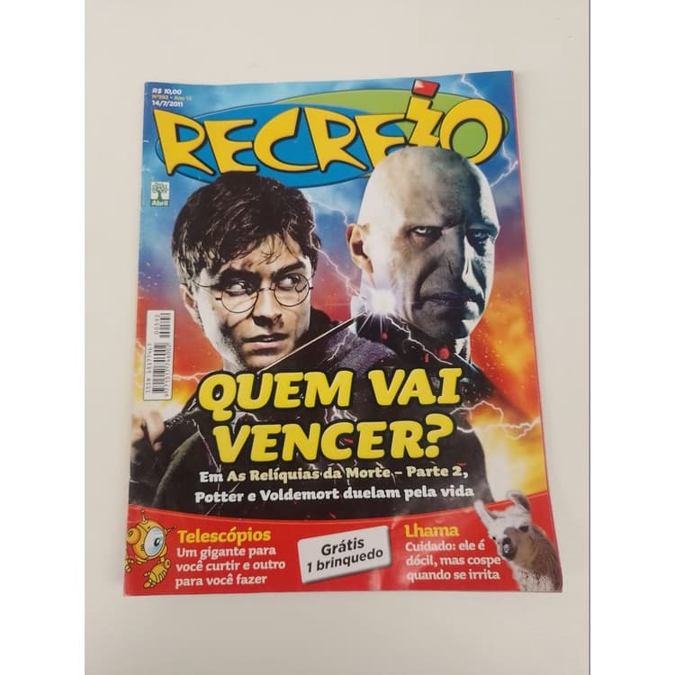 Revista Recreio Quem Vai Vencer Harry Potter E Voldemort R758