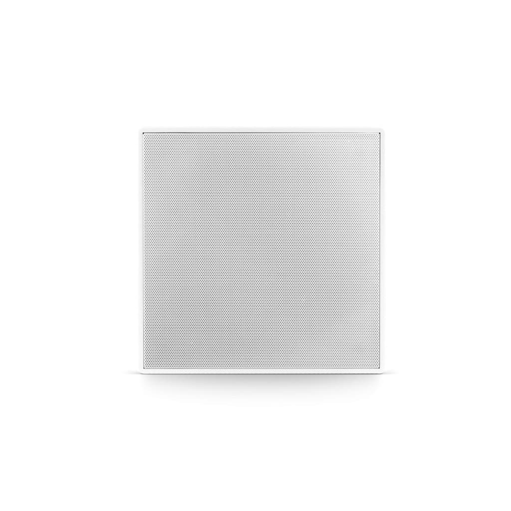 Caixa De Som Arandela Frahm Quadrada 6CX 80w Tela de Aluminio