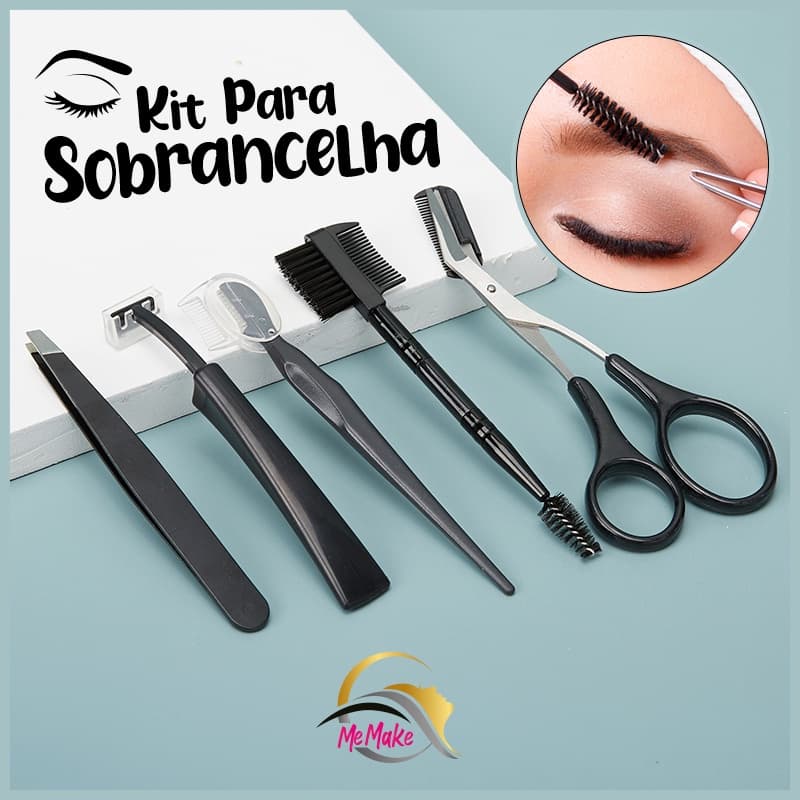 Kit Design para Sobrancelhas 5 Peças