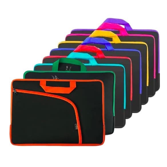 Capa Case Pasta Maleta para Chromebook e Notebook Neoprene Samsung/Acer/Positivo/Hp/Lenovo
