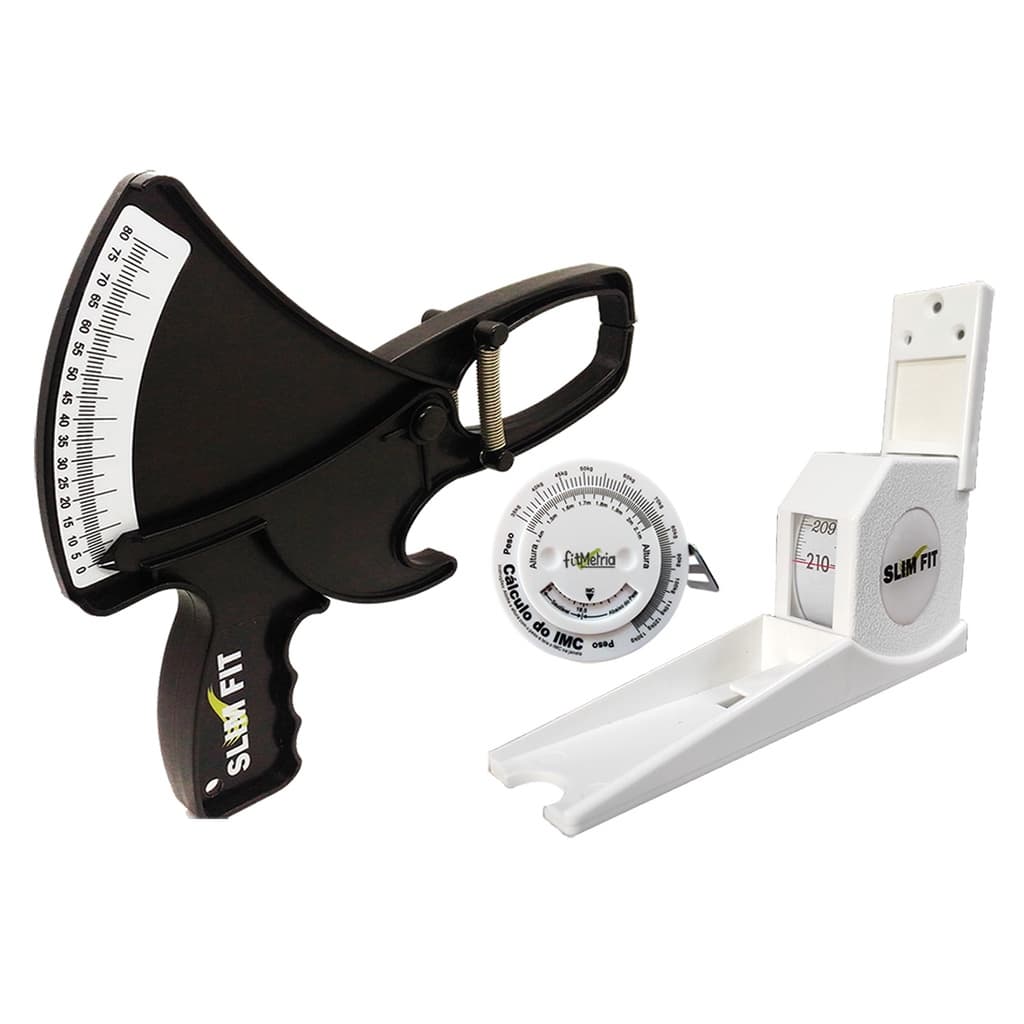 Kit Avaliação Física Adipômetro Estadiômetro Trena personal nutricionista