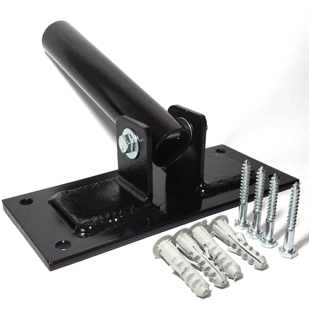 Suporte Articulado Remada Cavalinho Cor Preto + Parafusos e Buchas Para Fixação