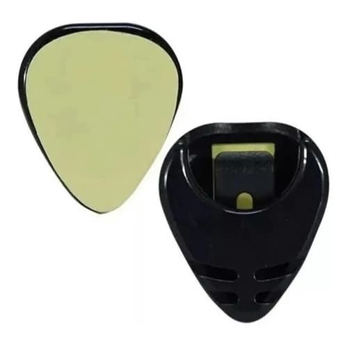 Porta Palheta  Adesivo Preto -  Ronsani Kit C/2