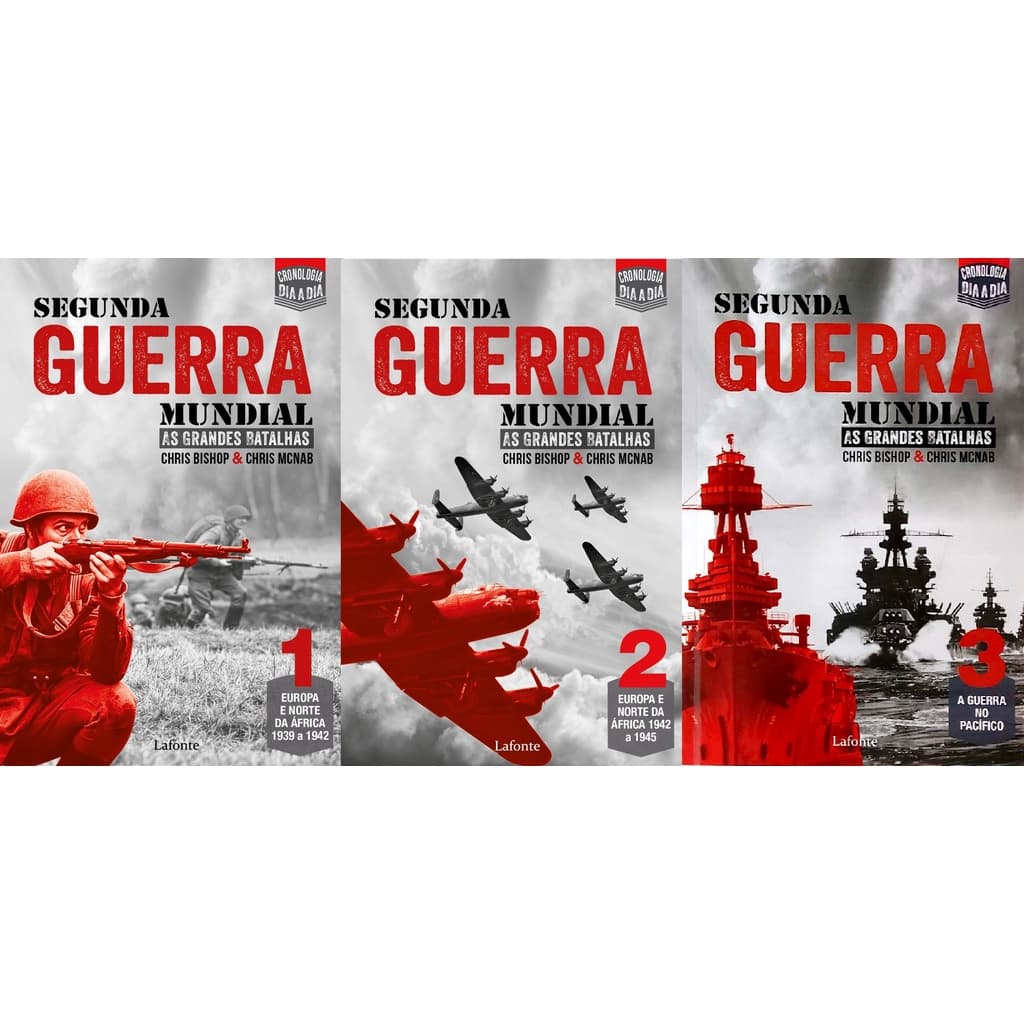 Trilogia Segunda Guerra Mundial: As Grandes Batalhas - Rico em Imagens