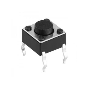 Kit 500 Peças - Chave Tactil 6x6x5mm 4t 180 Graus