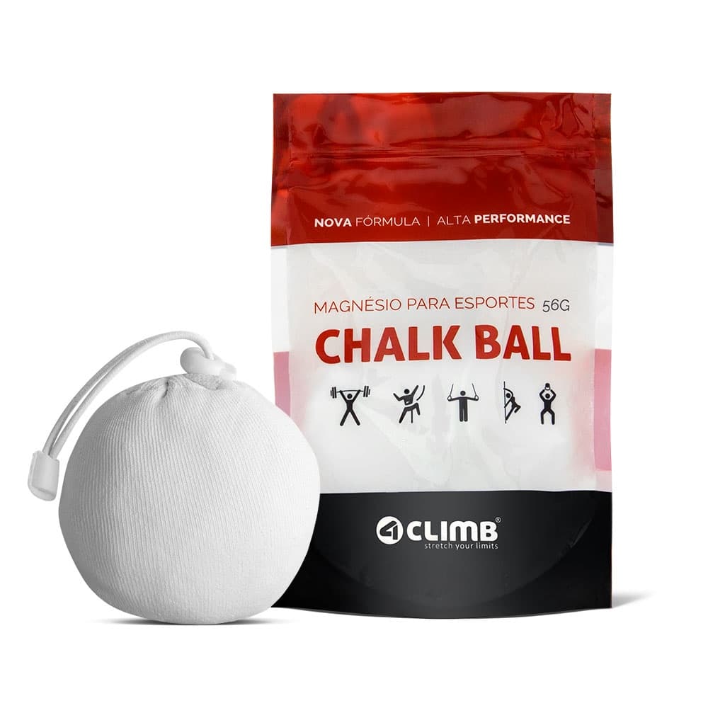 Magnésio Para Crossfit Escalada Bola Chalk Ball 56g - 4climb