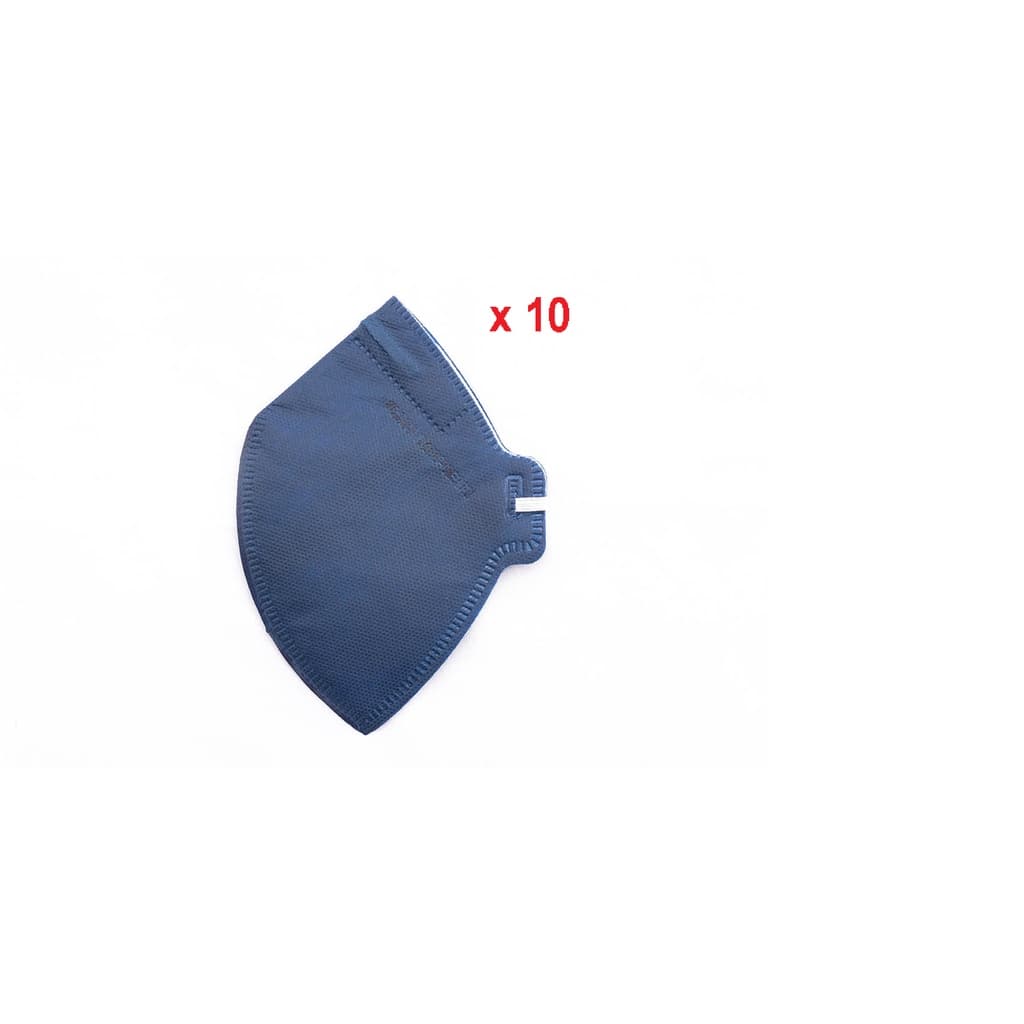 KIT COM 10 - Respirador Descartável PFF2-S SEM VÁLVULA Camper