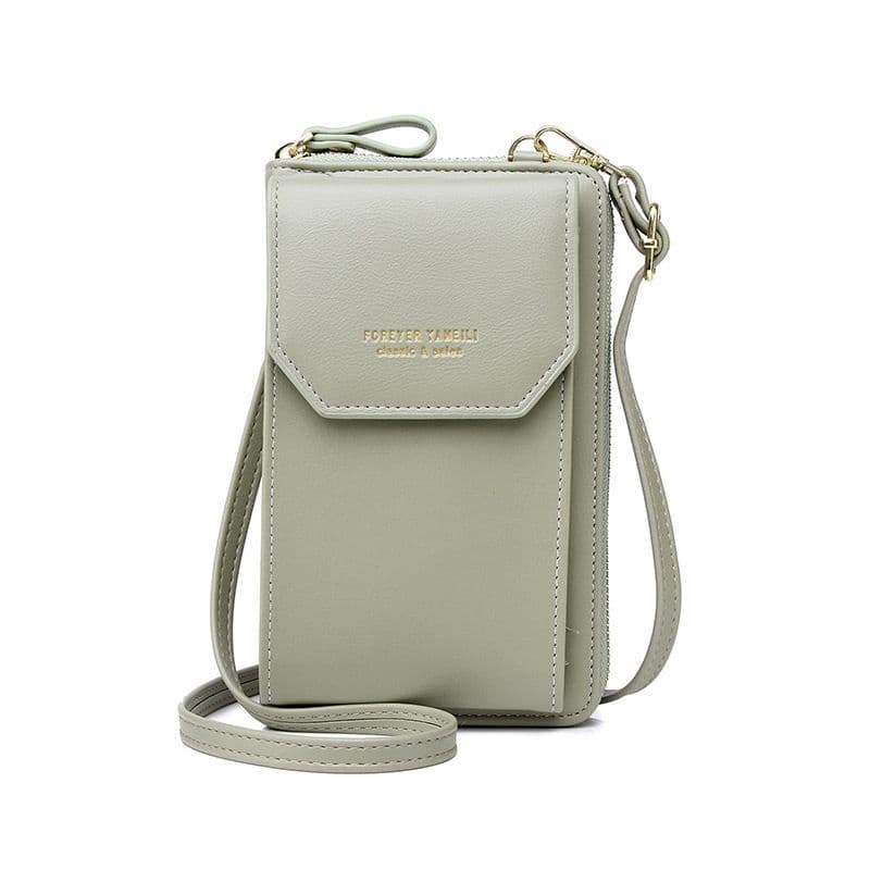 bolsa feminina transversal porta celular tipo carteira 7121