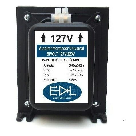 Auto Transformador 5000va 12000 Btus 3500 Watts Frete Grátis