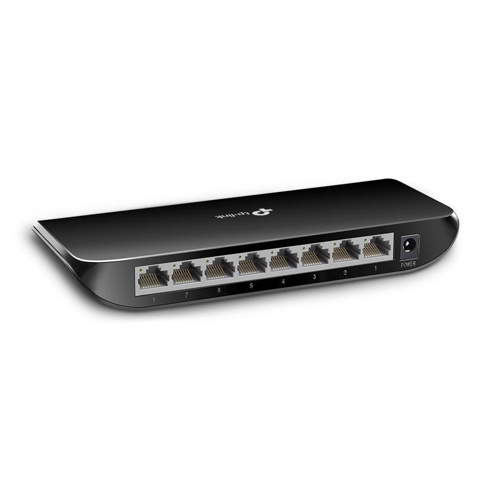 Hub Switch 8 Portas Gigabit Tp-link Sg1008d 10/100/1000 Mbps