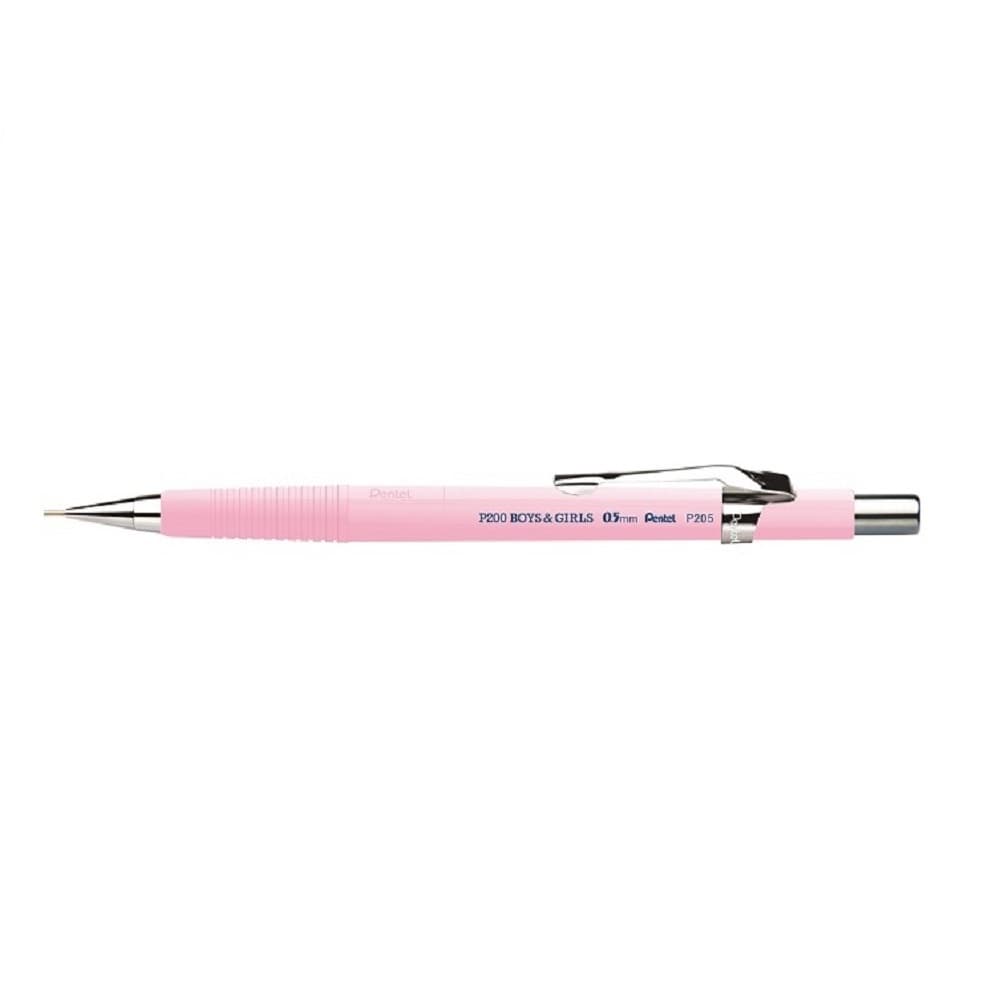 Lapiseira Pentel P205- 0,5mm Rosa Ed. Ltda Boys & Girls