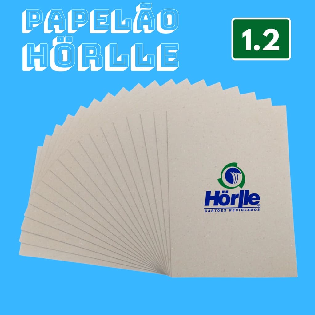 Papelão Holler 1.2 mm Diversas Medidas! Papel Cartão Cinza Horlle 1,2mm Original para Encadernação Cartonagem Artesanato