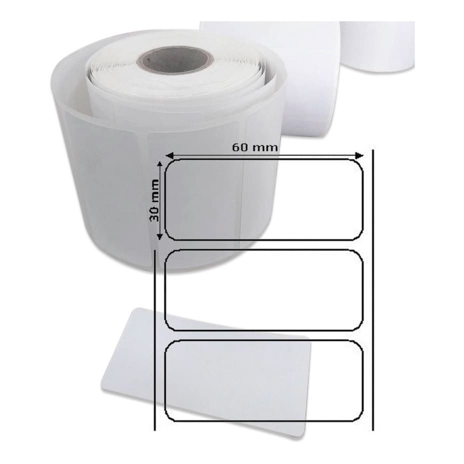 Etiqueta Térmica 60x30 para Filizola Zebra Elgin 4 Rolos