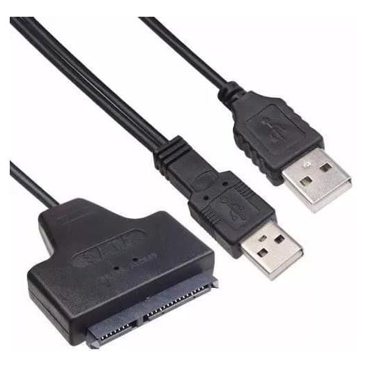 Adaptador Usb 2.0 Para Hd De Notebook Sata E Ssd Até 2 Tera