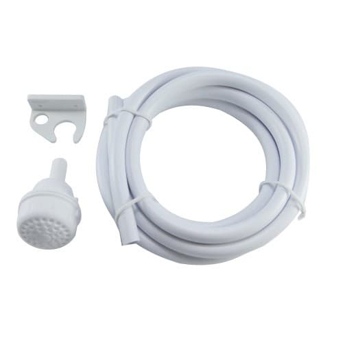 Mangueira e chuveirinho para chuveiro - 02 metros de mangueira, duchinha e suporte de parede