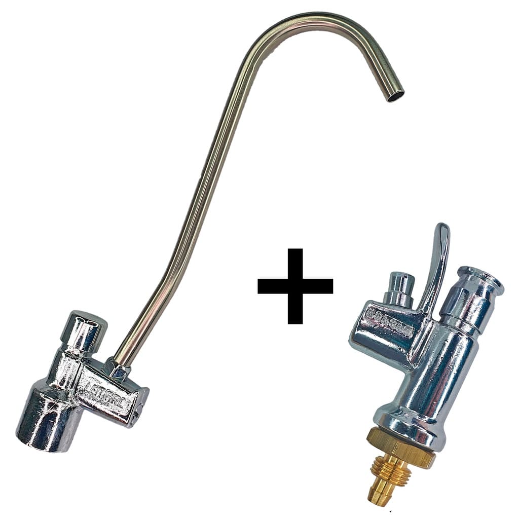 Kit Torneira Válvula Jato E Copo P/ Bebedouro Ibbl De Coluna