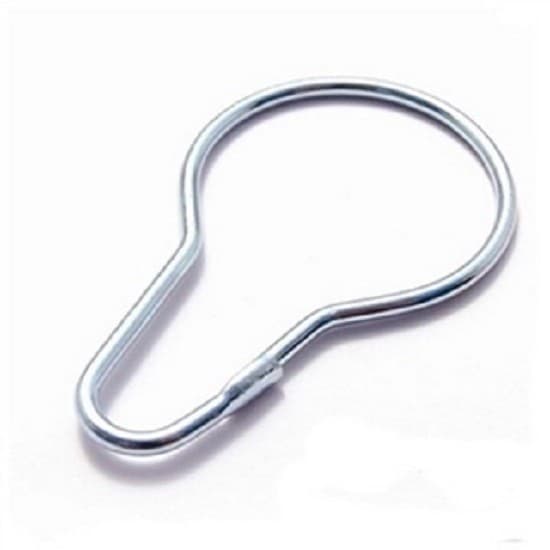 Assessório de Pendurar Argola Gancho Cortina redes de Roedores Pacote  50 Pç De 35mm