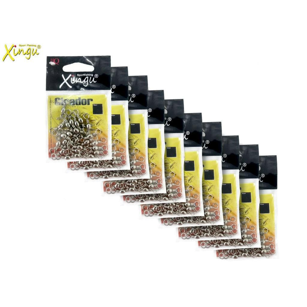 Kit Giradores Xingu Nickel N° 5/0 (4,3cm) - 100 Peças
