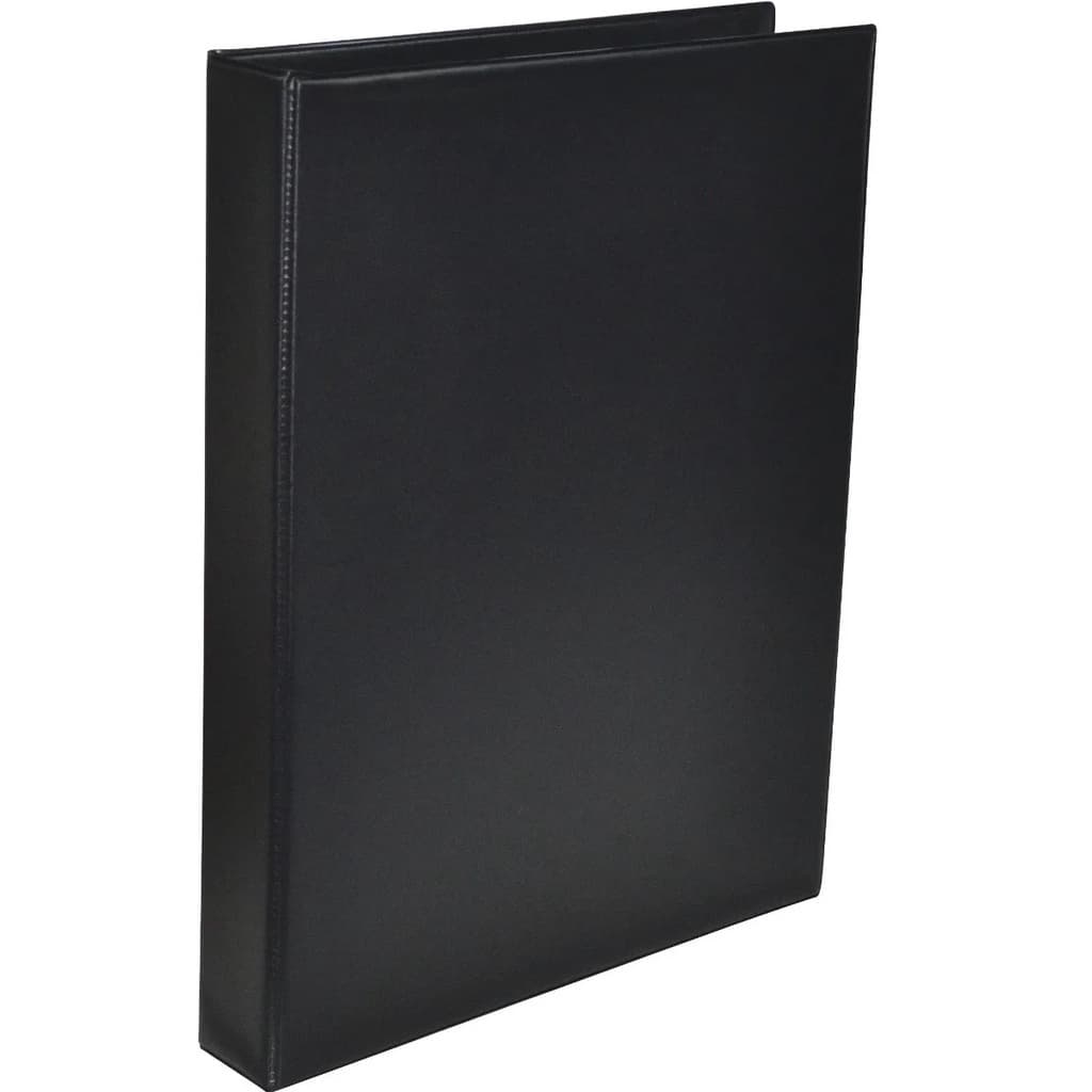 Fichário Acp 4 Argolas Univ Preto A5 195mm X 250mm X 40mm