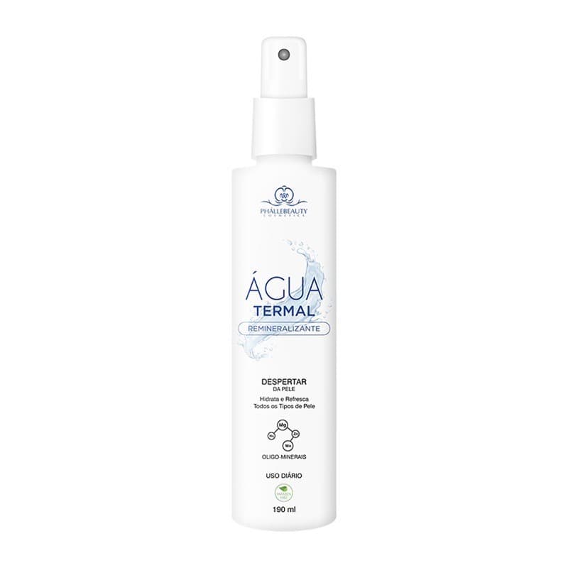 Água Termal Remineralizante PhálleBeauty PH0026