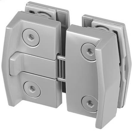 1570 Fechadura bate fecha v/v para janela em vidro temperado - Ipolímeros