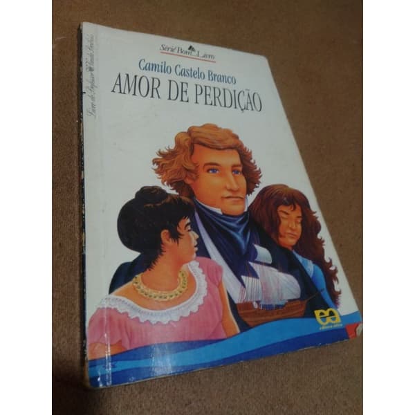 livro Amor de perdição - Camilo Castelo Branco