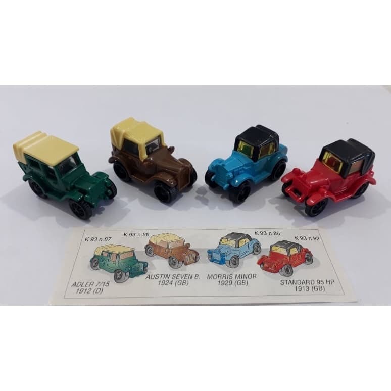 Kinder ovo - Coleção completa - 1057 - Oldtimer