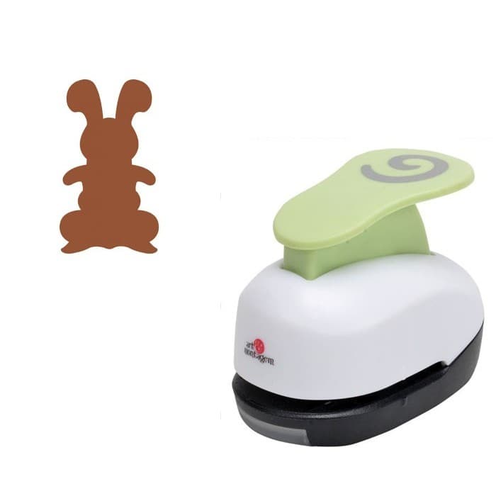 Furador Scrapbook Papel E Eva Jumbo - Coelho 2,3cm