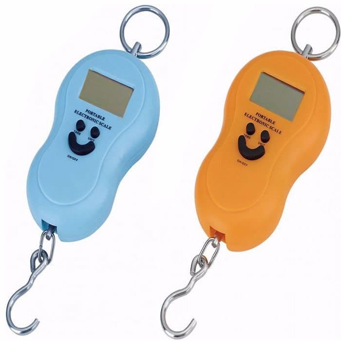 Balança Portátil Digital Mãos, Malas Bolsas Peixes Até 50kg
