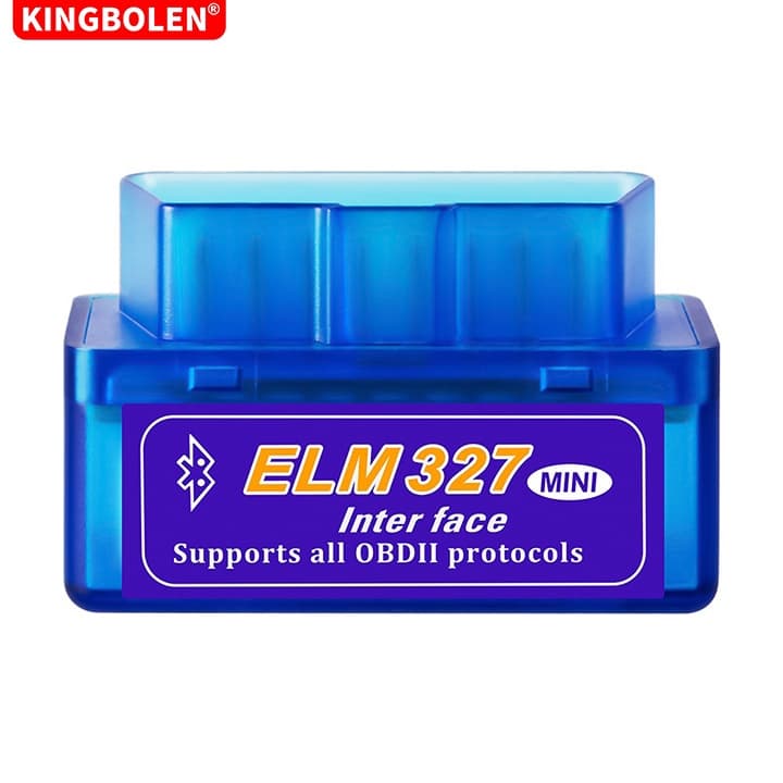 (Spot Goods) OBD V2.1Super Mini ELM327 OBD2 2 Bluetooth Auto Scanner OBDII ELM 327 Tester Ferramenta De Diagnóstico Do Carro Para Android Windows Symbian