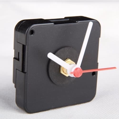 10 Peças Maquina De Relógio Quartz 18mm Ponteiros Branco