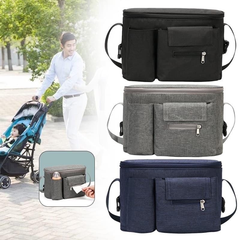 Bolsa Organizadora Para Mamãe/Suporte De Copo/Carrinho De Bebê