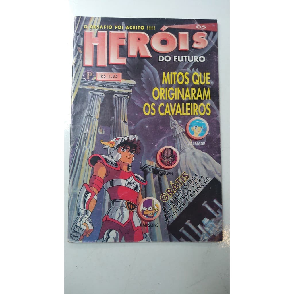 Revista - Heróis do Futuro 05 - Mitos que Originaram os cavaleiros