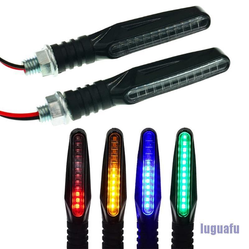 LUG 12V led Sinais De Mudança De Direção Para Motocicleta e24 -
