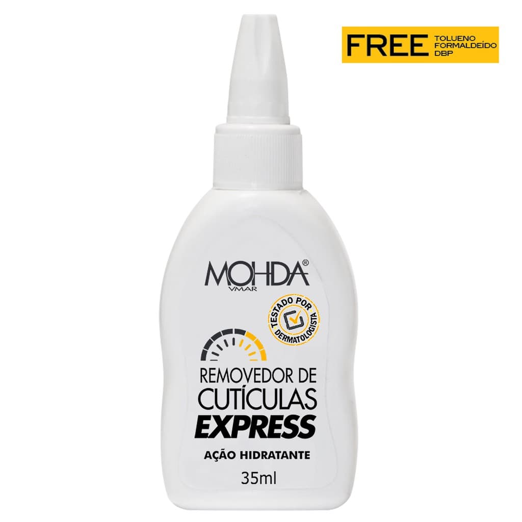Removedor de Cutículas Express - Ação em 15s - Sem Dor - Sem Alicate - 35ml