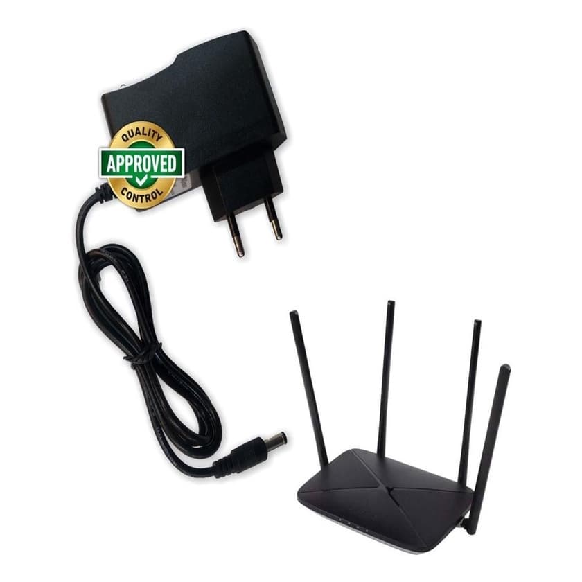 Fonte Para Roteador Mercusys Ac12g ( Carregador / Cabo de Forca / Cabo de Energia ) - R979