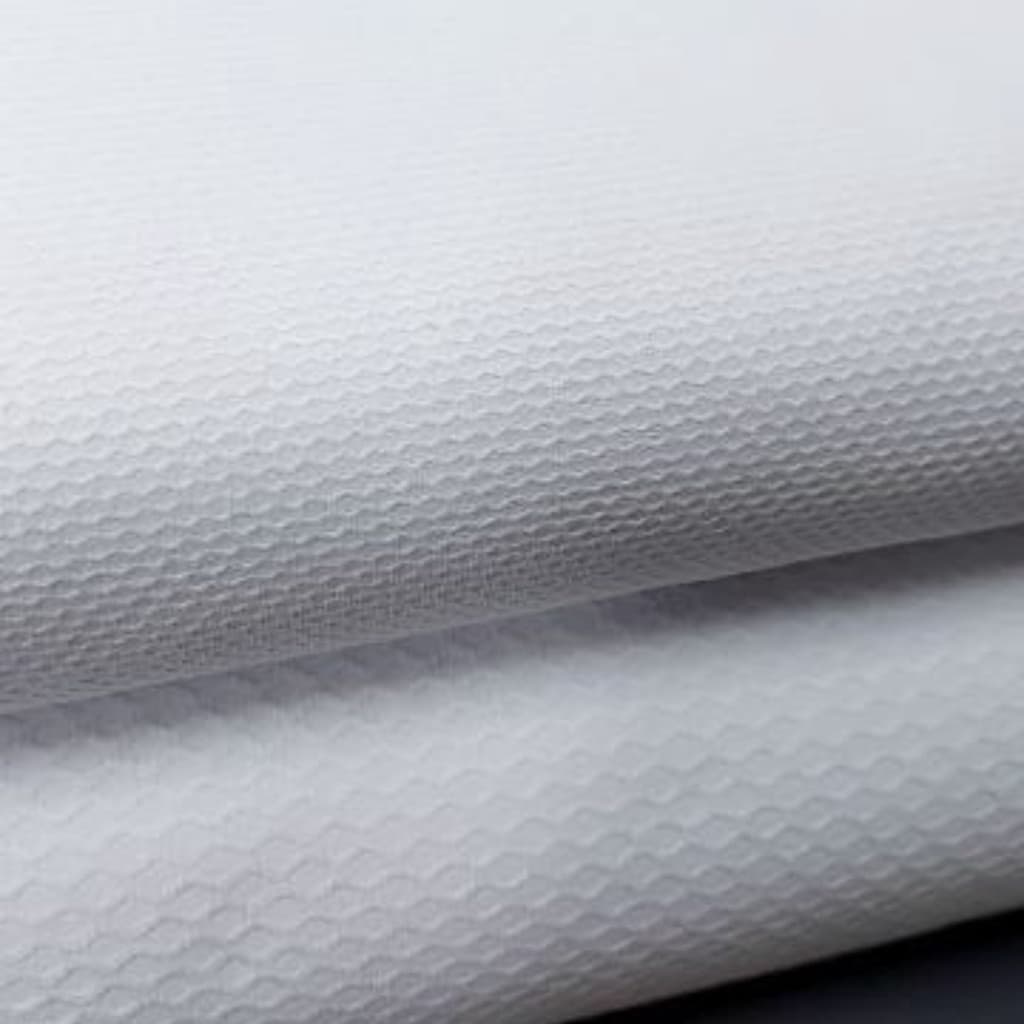 1 METRO Tecido Piquet Pequeno Favinho Branco - 100 % algodão Larg 1,40m