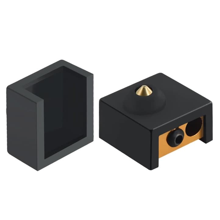 Capa Silicone Bloco MK8 Ender3 [1unid.]