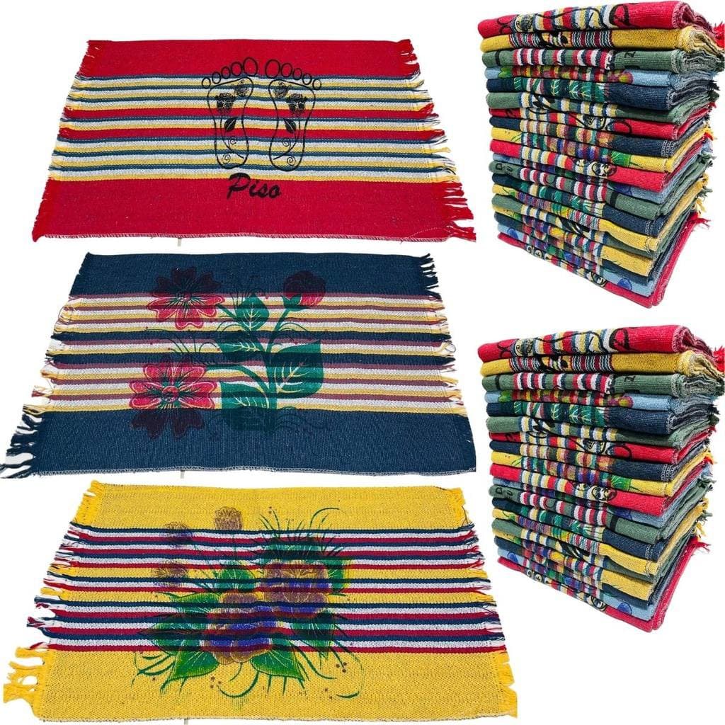 10 Tapete Banheiro Kit Piso Casa Decoração Revenda