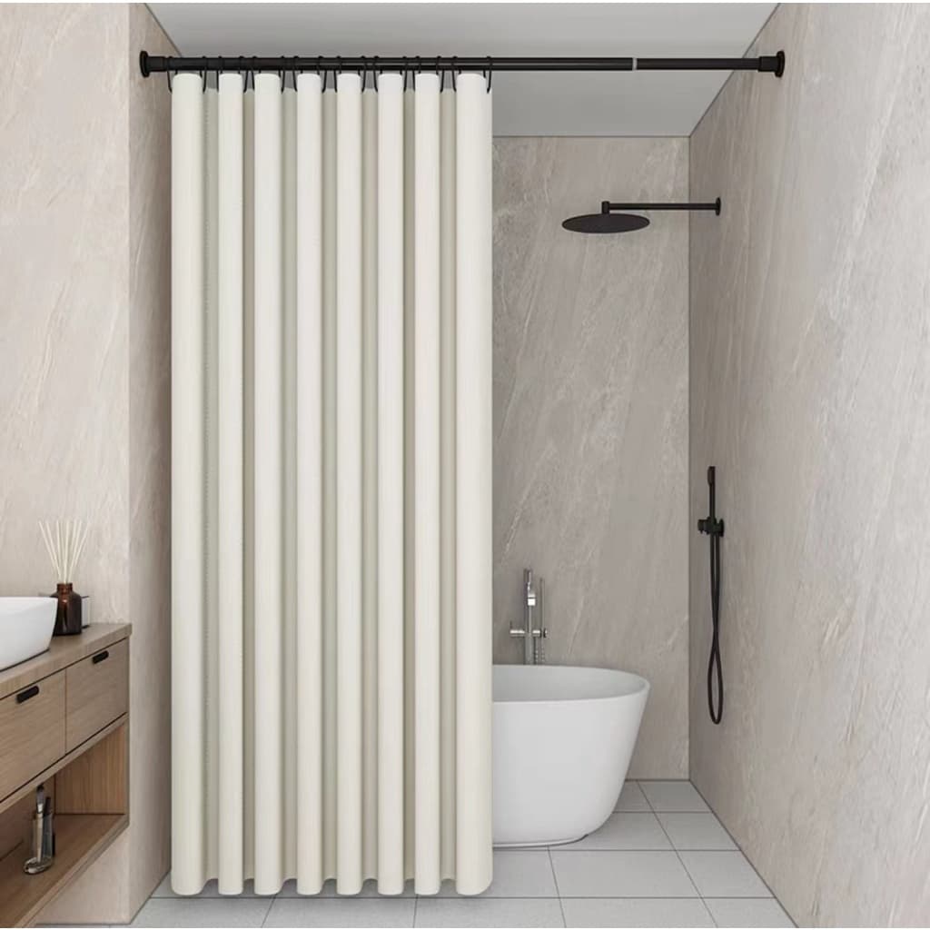 Cortina Para Box Linda EVA Impermeável 180x180CM Com Ganchinhos Otimo Qualidade