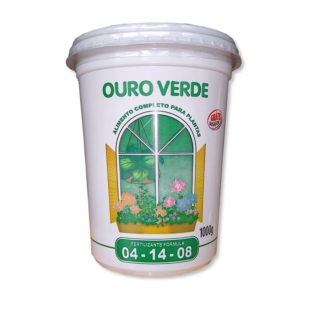 Fertilizante Ouro Verde 04-14-08 1000g
