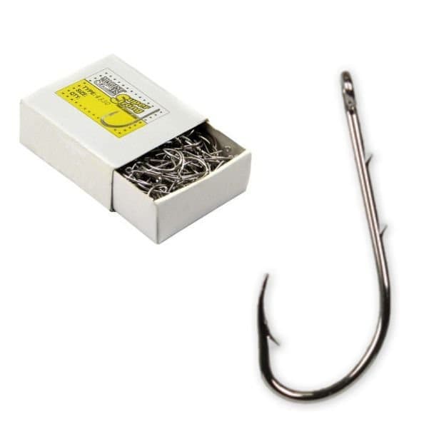 Anzol Marine 4330 Super Strong Com Farpas Caixa Vários Tamanhos