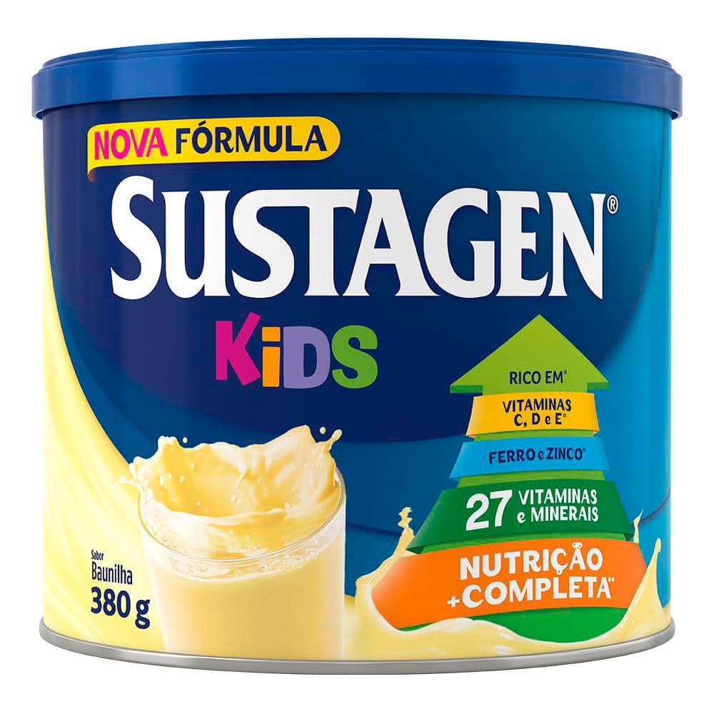 Sustagen Kids Baunilha Lata 350g Formula Infantil
