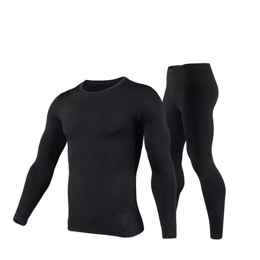 CONJUNTO TÉRMICO Calça + Blusa Térmica Segunda Pele Proteção Uv50+ UNISSEX POLIÉSTER