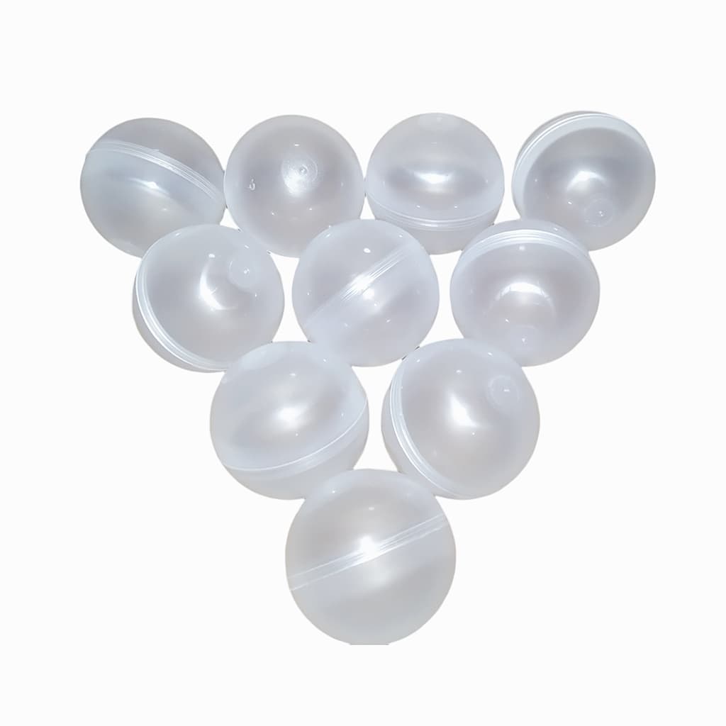 Cápsulas Vazias 2 polegadas Transparente - Vending Machines e Festas