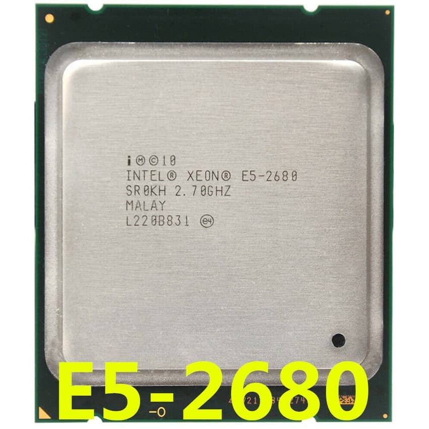PROCESSADOR INTEL XEON E5-2680 8 Core 2.70GHZ 20MB L3 Cache 130W SR0KH