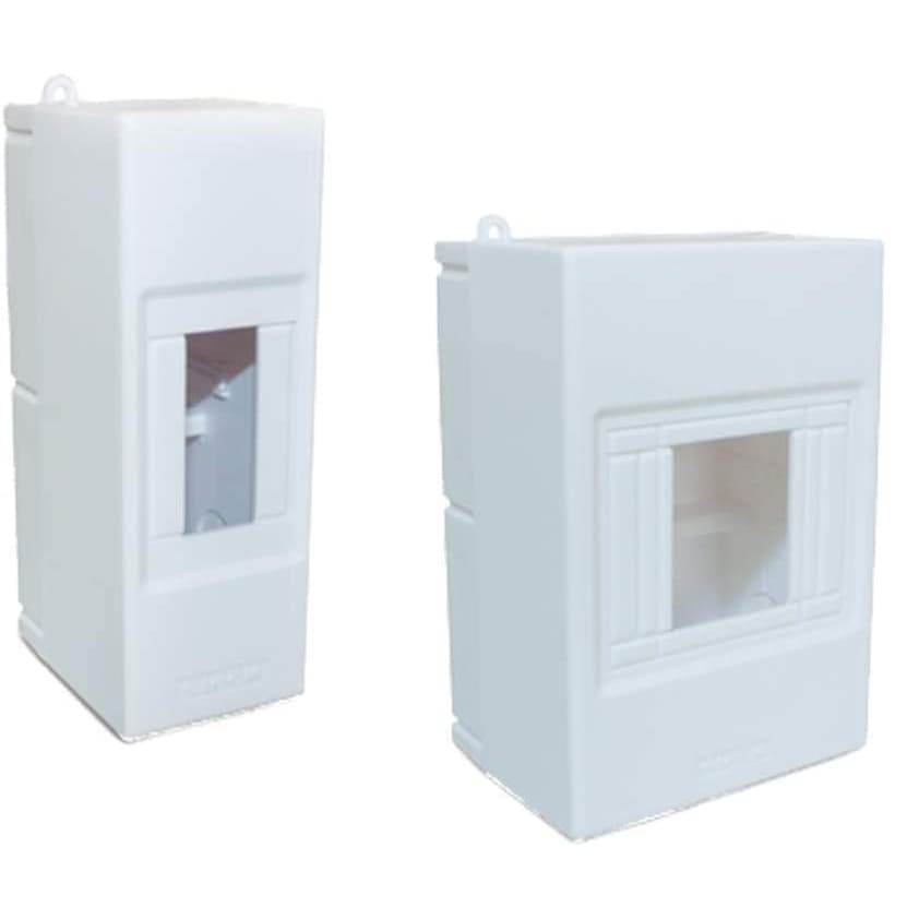 Quadro De Sobrepor para Disjuntor Steck - 2 ou 4 Disjuntores DIN